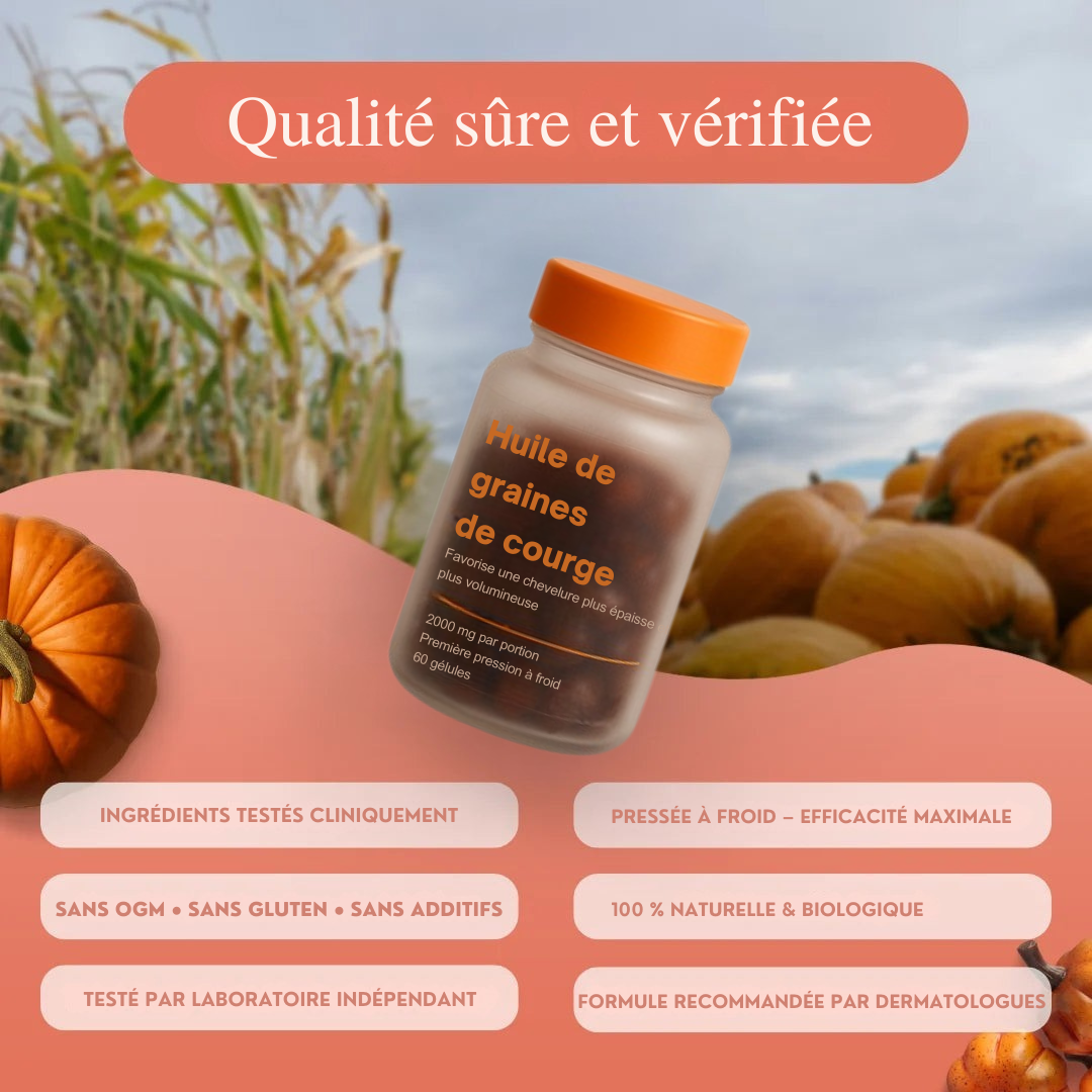 Elyra- Gélules Huile de graine de Courge